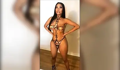 Gorgeous black women in all sorts of sexy body paint