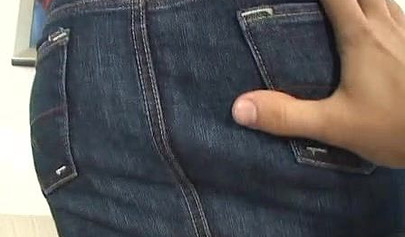 Curly haired ebony babe gets fucked by a white dude