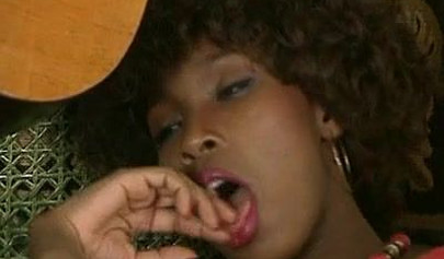 Two gorgeous black ladies team up to please a whiteboy