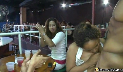 An ebony sex party turns into an absolute fuck fest for all sorts of horny ppl