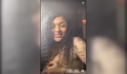 Thick black girl shakes her fat ass cheeks and also her massive thick titties