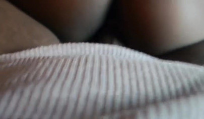 Tight ebony lass gets drilled by her mature boyfriend while moaning very loudly