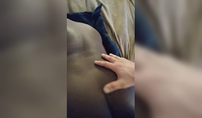 Ebony chick rides a huge white dick until she receives that creamy surprise