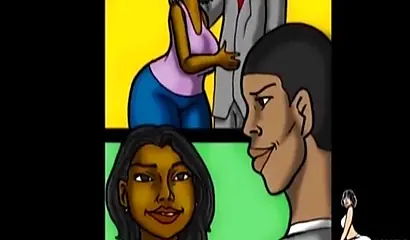 Ebony teacher with a giant ass has sex with her white student and loves it all