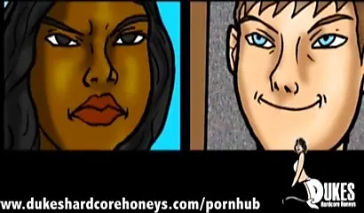 Ebony teacher with a giant ass has sex with her white student and loves it all