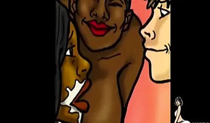 Ebony teacher with a giant ass has sex with her white student and loves it all