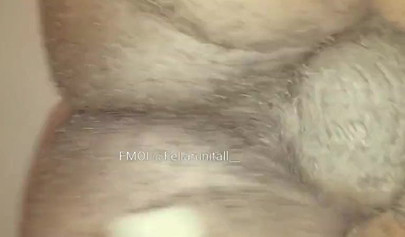 Ebony slut with a big booty gives a satisfying blowjob before getting fucked