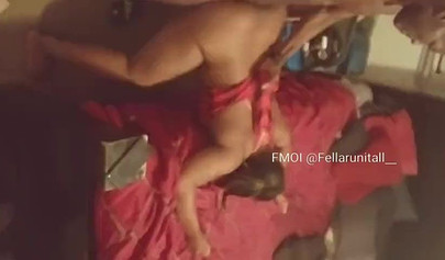 Ebony slut with a big booty gives a satisfying blowjob before getting fucked