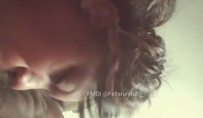 Ebony slut with a big booty gives a satisfying blowjob before getting fucked