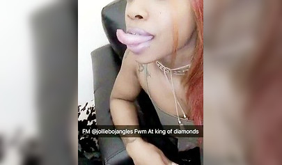 Ebony chicks suck and fuck various long dicks and they love the feeling of it