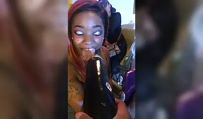 Ebony chicks suck and fuck various long dicks and they love the feeling of it