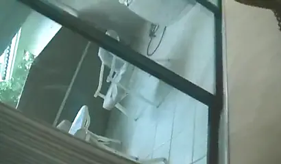 Ebony cutie lays back and sucks on white dick in front of the camera for her BF