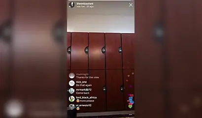 Enticing black vixen twerks and makes those big fat cheeks clap on the camera