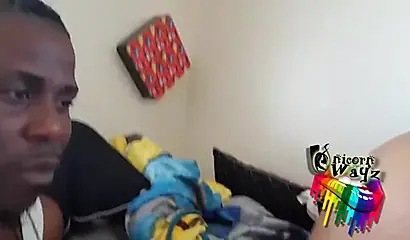 Inked black chick with short hair has her pussy licked and drilled rough and hard