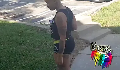 Inked black chick with short hair has her pussy licked and drilled rough and hard