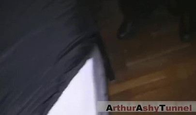 Dazzling ebony babe swallows a massive black cock before taking it in her cunt