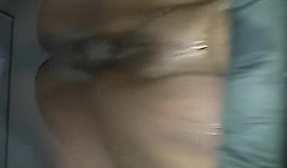 Horny amateur black babe has her dripping wet pussy drilled by a big hard cock