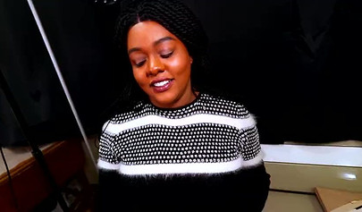 Cute and chubby ebony chick pleasures a big black cock with her mouth and sex toys