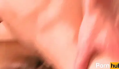 Glamorous black woman chokes on a hard white dick before being pounded balls deep