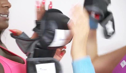 Beautiful fit ebony seduced by an exotic Asian lesbian into fucking after workout