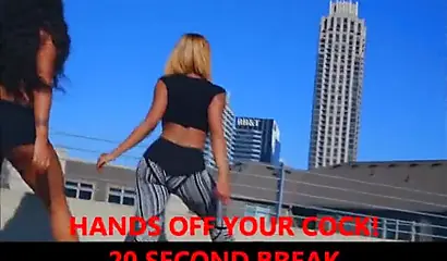 Compilation video of gorgeous black babes twerking their perfect big round asses