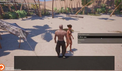 Ebony chicks take huge black dicks in a video game and they seem to love it