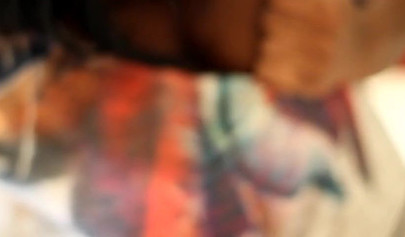 Teenage ebony sweetie with a big ass sucks a dick and then gets fucked in it