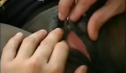 Ebony stepmom with massive boobies anally penetrated by her white stepson