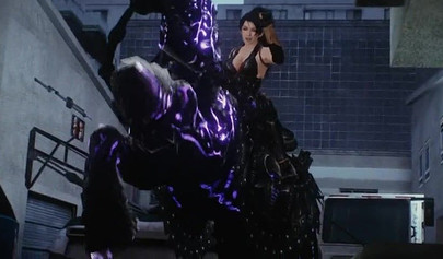 Anime busty chicks get their holes ravaged by 3-D big black dicks and love it