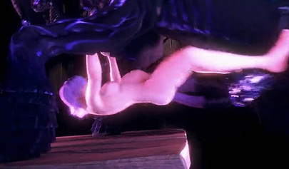 Anime busty chicks get their holes ravaged by 3-D big black dicks and love it