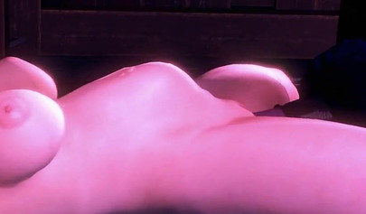 Anime busty chicks get their holes ravaged by 3-D big black dicks and love it