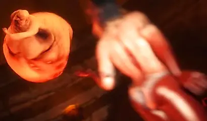 Anime busty chicks get their holes ravaged by 3-D big black dicks and love it