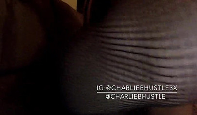 Naughty black amateur teases her wet cunt before sucking on a dildo and riding it