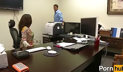 Stunning black mommy gives a wet blowjob to a stiff rod before being hammered