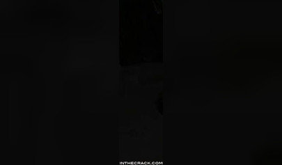 Sexy ebony shows off her perfect body while bathing and masturbates until orgasm