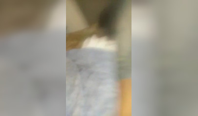 Horny ebony chick gives a rough deepthroat and gets fucked hard in her tight mouth