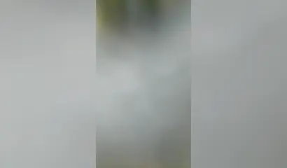 Horny ebony chick gives a rough deepthroat and gets fucked hard in her tight mouth