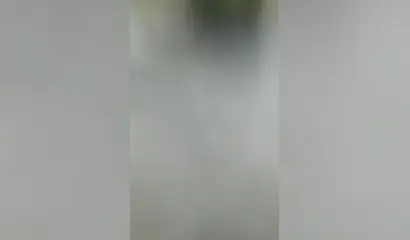 Horny ebony chick gives a rough deepthroat and gets fucked hard in her tight mouth