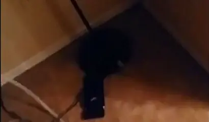 Black slut shows her dick sucking skills live on Facebook as she deepthroats