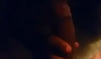 Black slut shows her dick sucking skills live on Facebook as she deepthroats