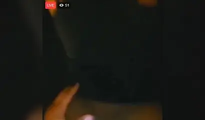 Black slut shows her dick sucking skills live on Facebook as she deepthroats