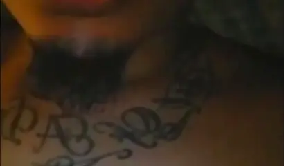 Black slut shows her dick sucking skills live on Facebook as she deepthroats