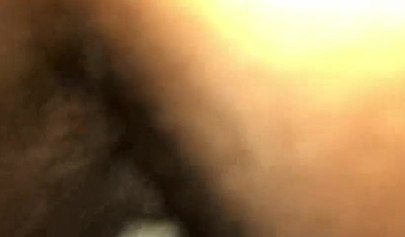 Ebony slut is drilled by big black cock balls deep in her dripping wet pussy