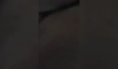 BBW black amateur seduces her Uber driver an masturbates by rubbing her pussy