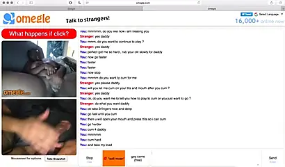 Submissive ebony amateur with enormous tits masturbates in her sex webcam show