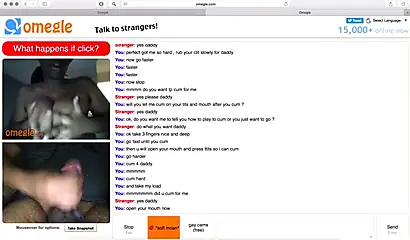 Submissive ebony amateur with enormous tits masturbates in her sex webcam show