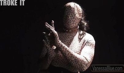 Black MILF with giant tits is so happy when a massive dick is drilling her ass