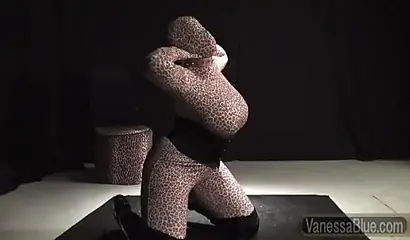 Black MILF with giant tits is so happy when a massive dick is drilling her ass