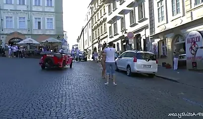 Compilation of naked black chicks strolling in public and showing their hot bodies