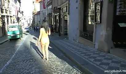 Compilation of naked black chicks strolling in public and showing their hot bodies